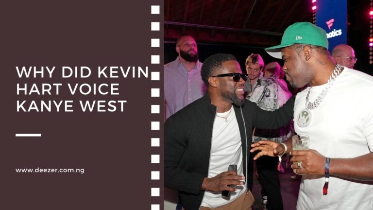 Why Did Kevin Hart Voice Kanye West? What Inspired Him?