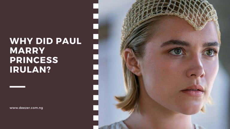Why Did Paul Marry Princess Irulan? What Caused it?