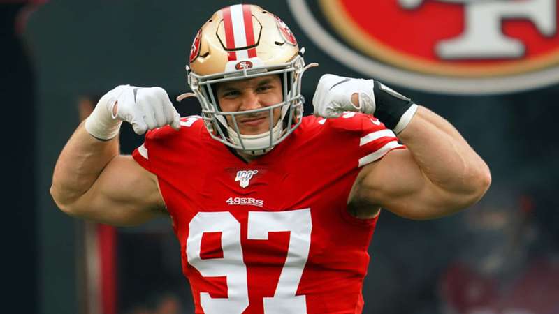 Nick Bosa stands out among the 49ers standout players as a force